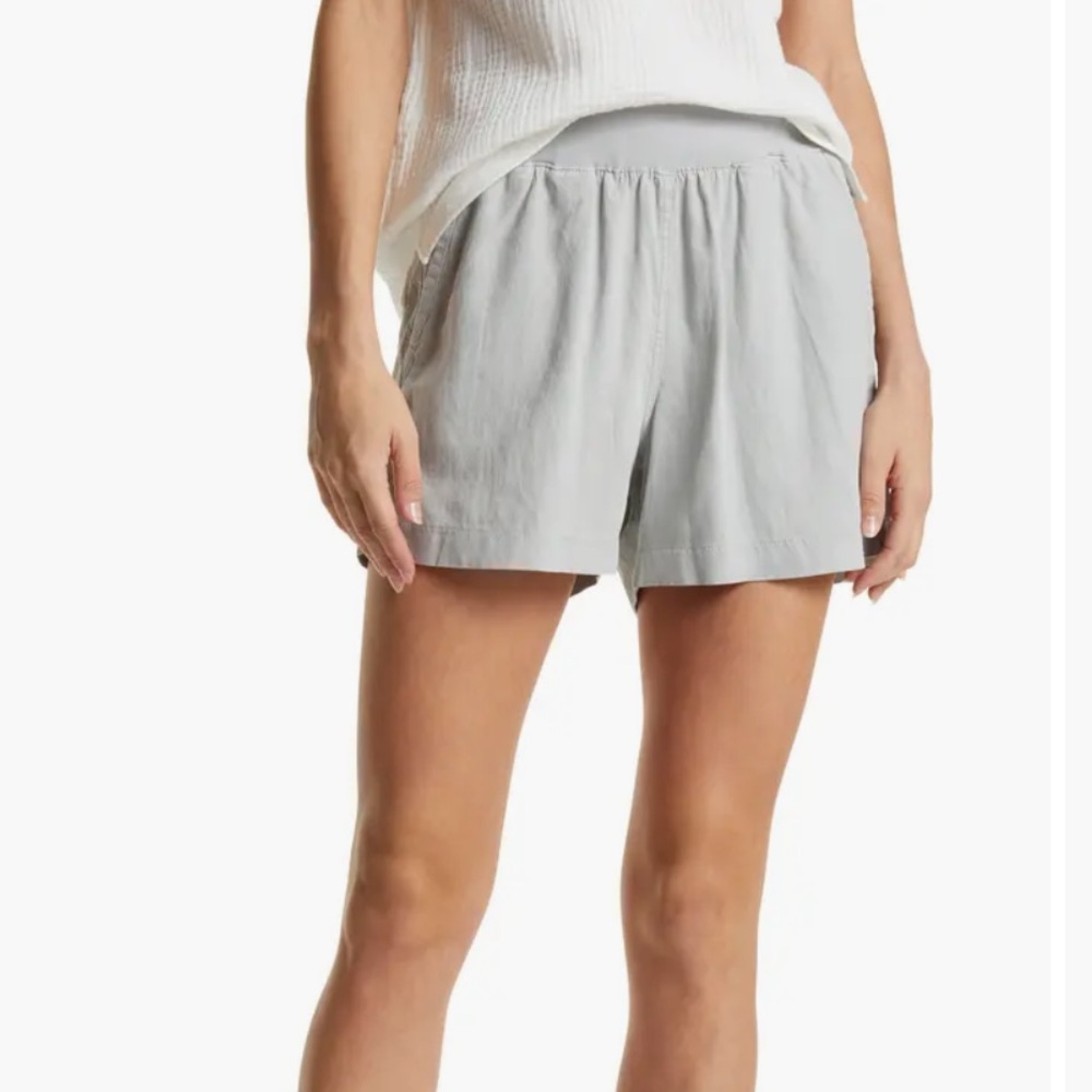 Faherty Arlie linen blend shorts